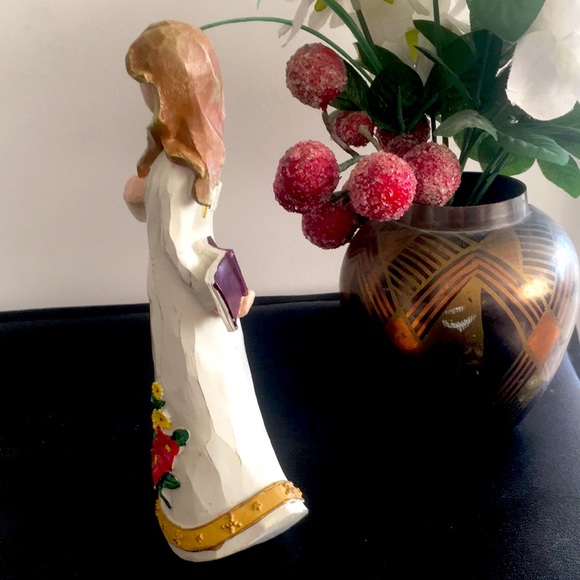 Guardian Angel Figurine statue 7-1/2” tall - Picture 5 of 9